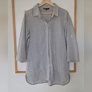 Lafayette 148 New York Cotton Button-up